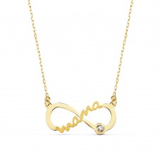 Collar Infinito Mamá